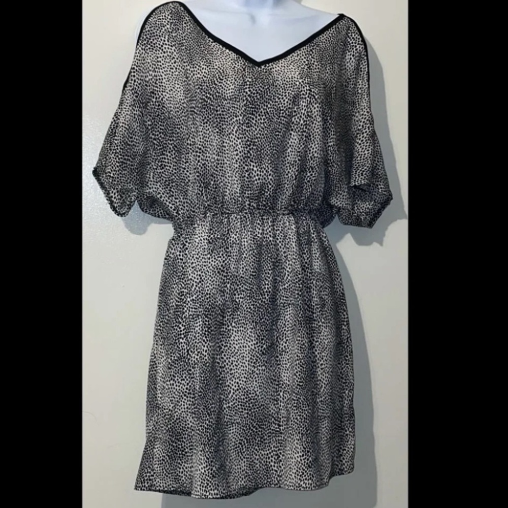 Cocolove Ladies Black/Tan Dress Sz Small